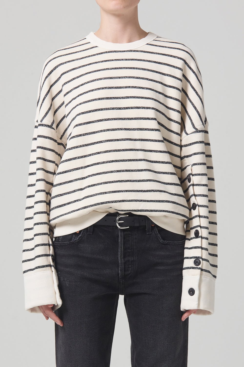 CITIZENS of HUMANITY-Luella Cape Sleeve Fleece-