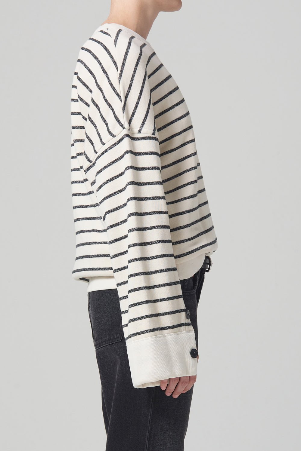 CITIZENS of HUMANITY-Luella Cape Sleeve Fleece-
