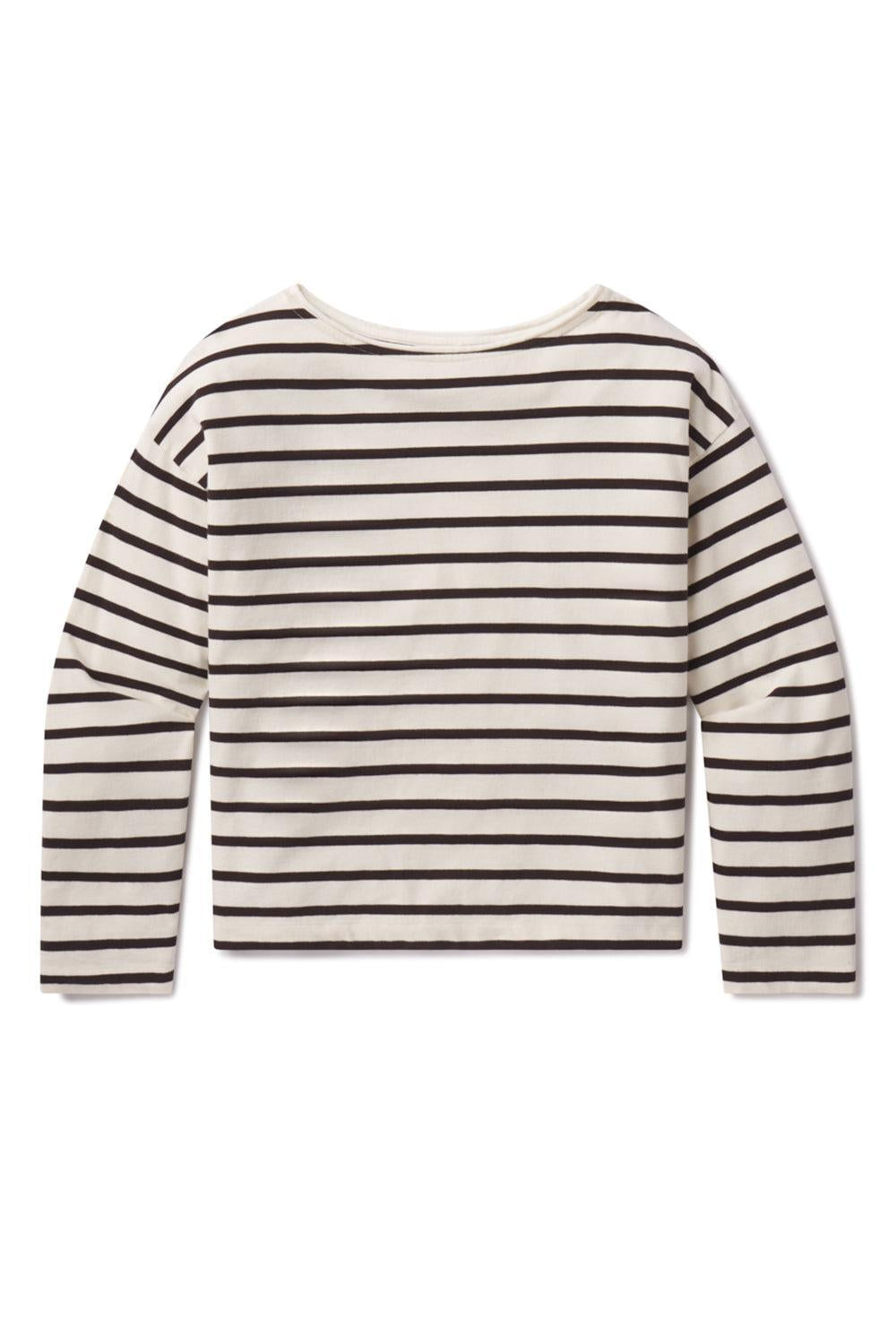 Boat Neck Long Sleeve Top-OFFWHCHO-XS-CLOTHINGTOPKNITS-CITIZENS of HUMANITY