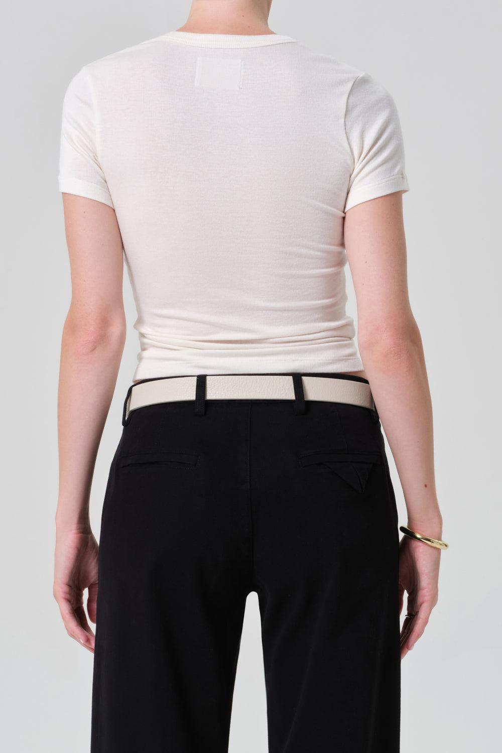 Maude Tee - Pashmina-CREAM-XS-CLOTHINGTOPT-SHIRT-CITIZENS of HUMANITY