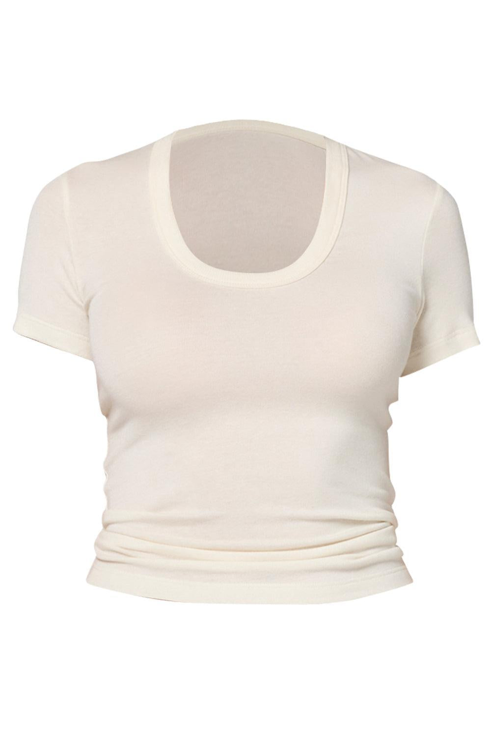 Maude Tee - Pashmina-CREAM-XS-CLOTHINGTOPT-SHIRT-CITIZENS of HUMANITY
