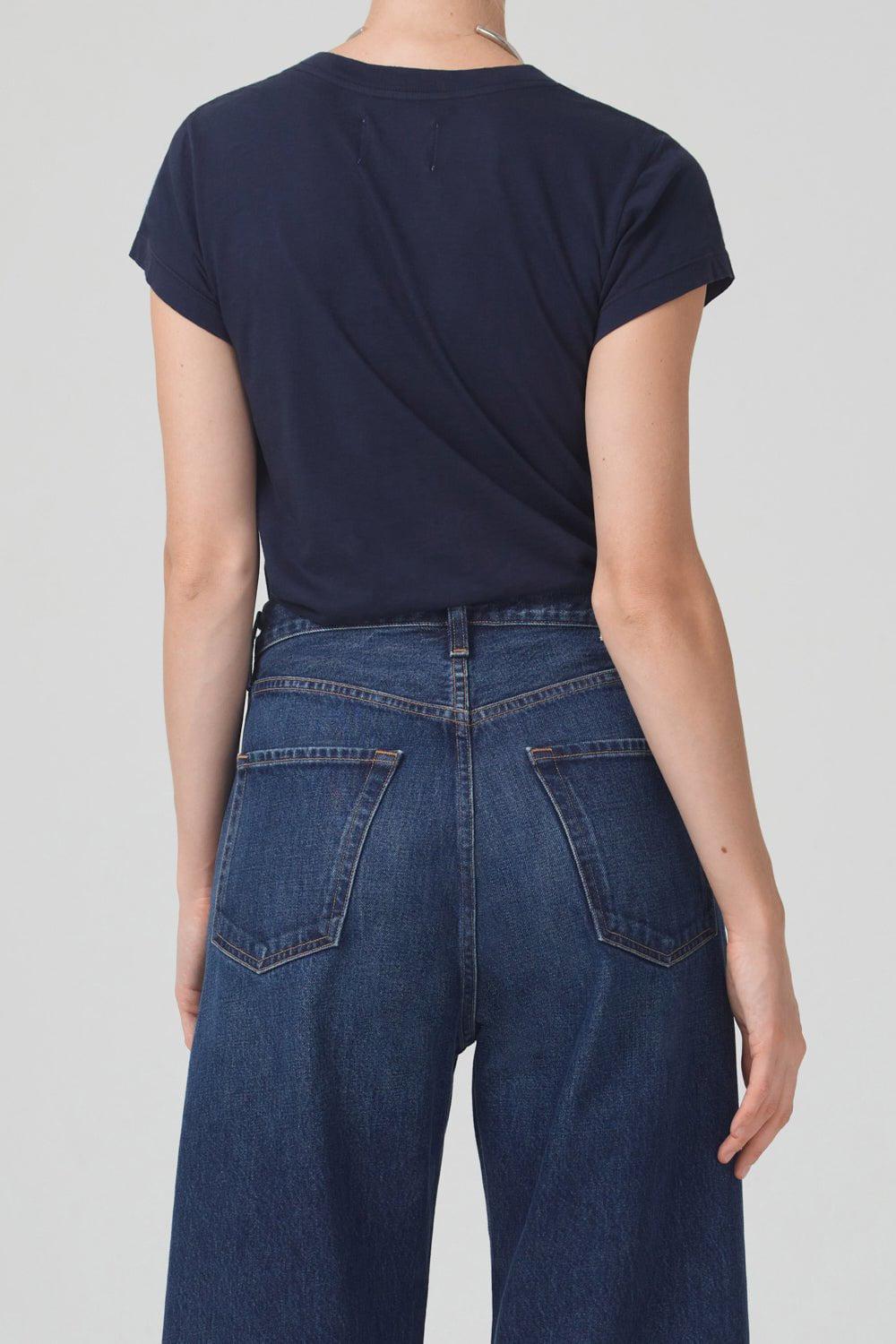 CITIZENS of HUMANITY-Juliette T-Shirt - Navy-