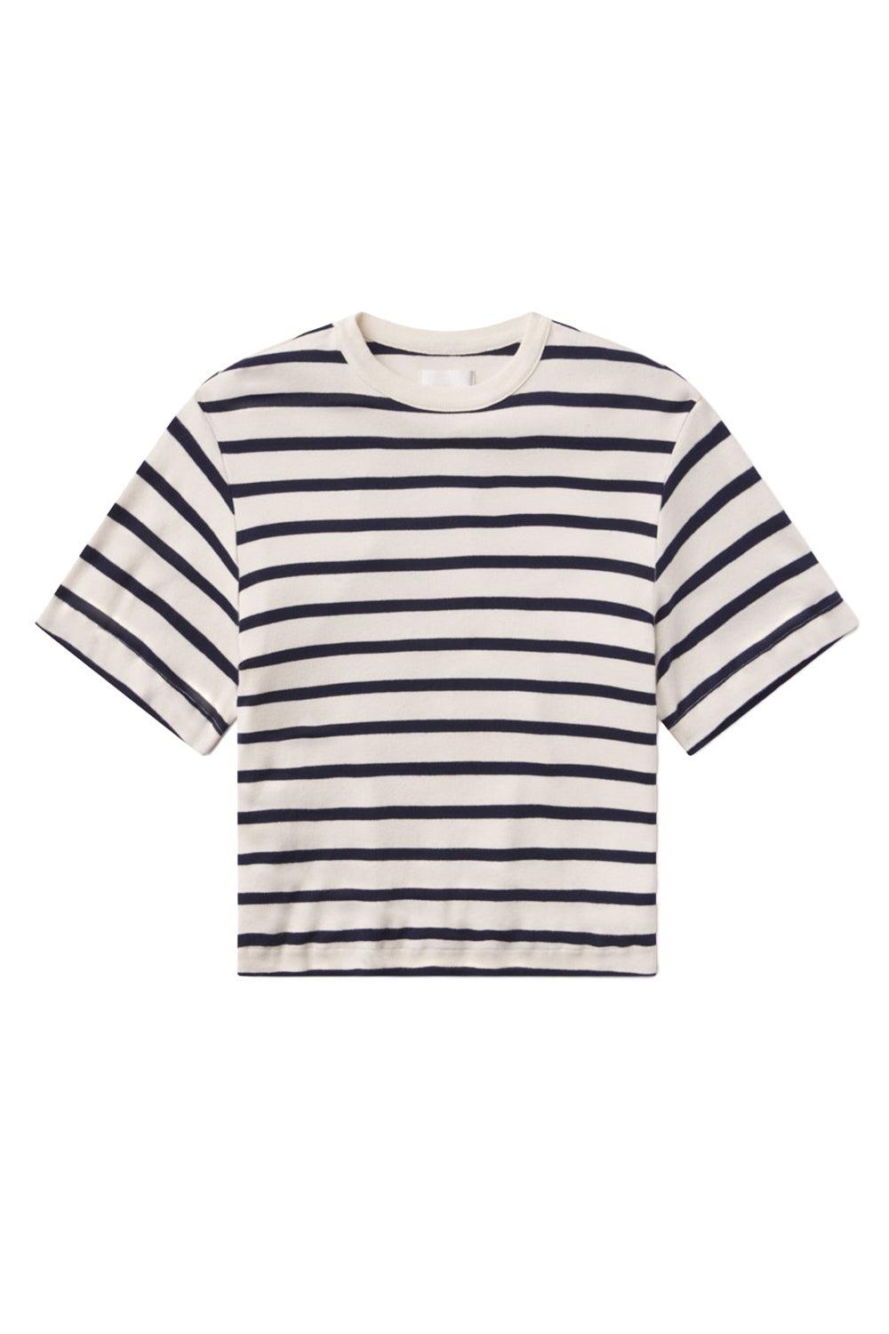 Goldie Stripe Tee-AZURE-XS-CLOTHINGTOPTANK-CITIZENS of HUMANITY