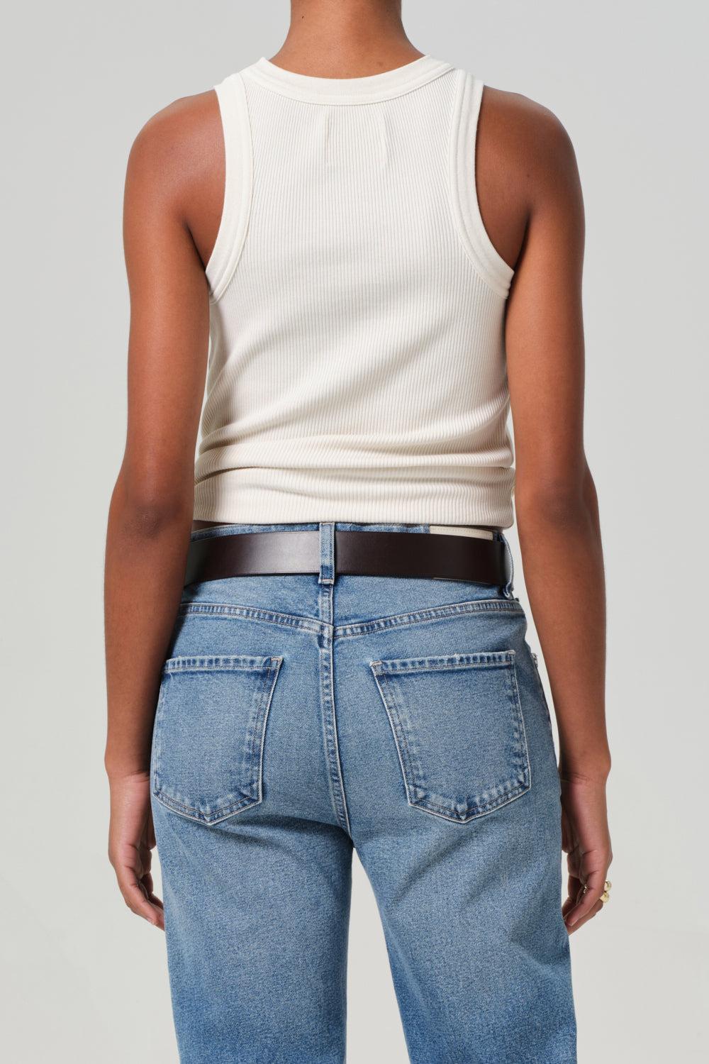 Isabel Rib Tank - Dune-DUNE-XS-CLOTHINGTOPTANK-CITIZENS of HUMANITY