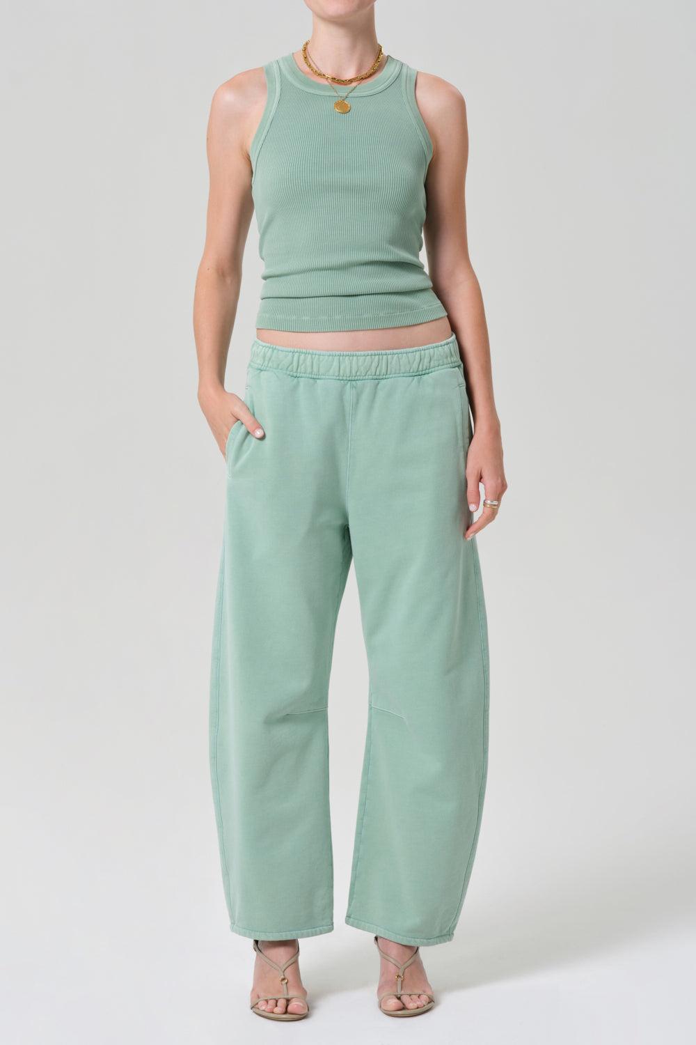 Isabel Tank - Cadet-GREEN-XS-CLOTHINGTOPTANK-CITIZENS of HUMANITY