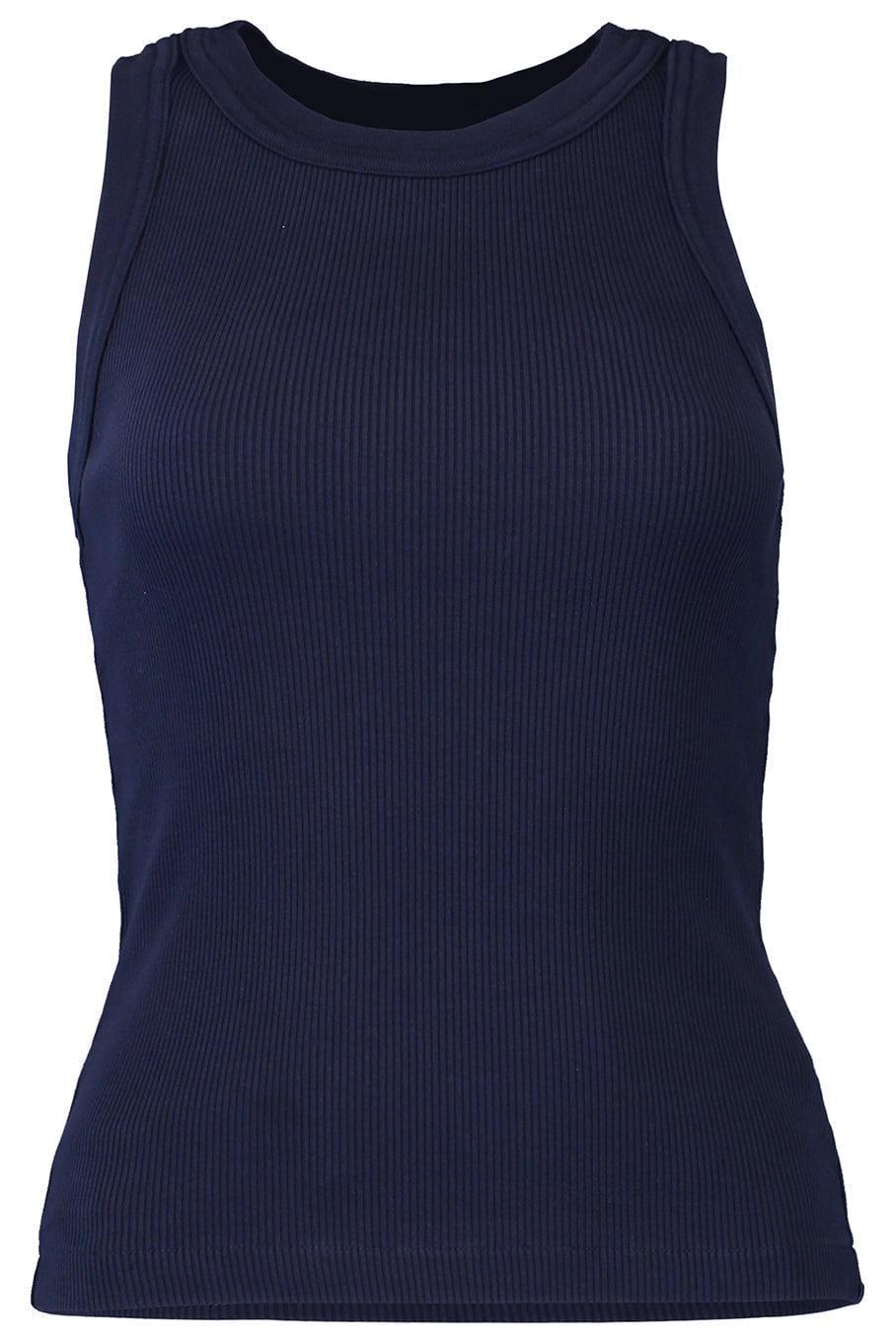 Isabel Rib Tank - Navy-NAVY-XS-CLOTHINGTOPTANK-CITIZENS of HUMANITY