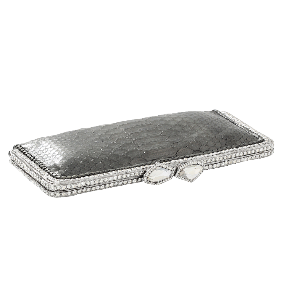 CLARA KASAVINA-Briana Starry Night Clutch-SILVER
