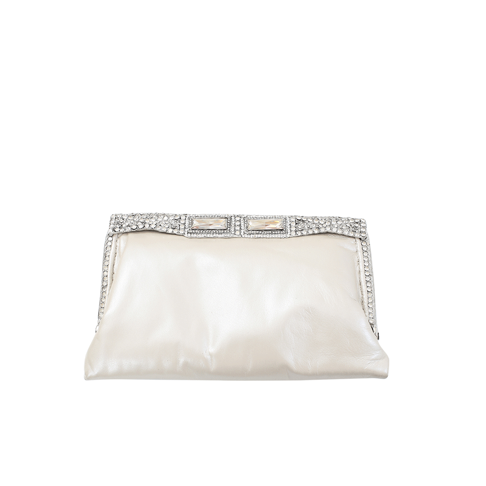 CLARA KASAVINA-Large Roberta Handbag-ICE
