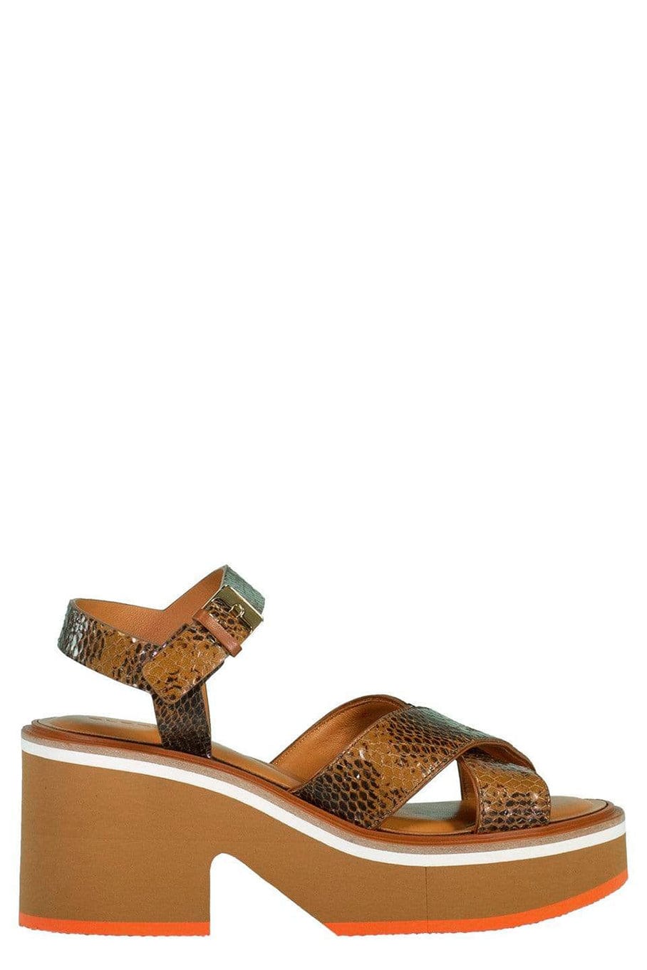 CLERGERIE-Charline Wood Sandal-