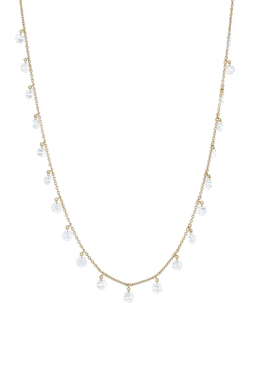 Floating Diamond Trinity Necklace-YELLOW GOLD-JEWELRYFINE JEWELNECKLACE O-COOMI