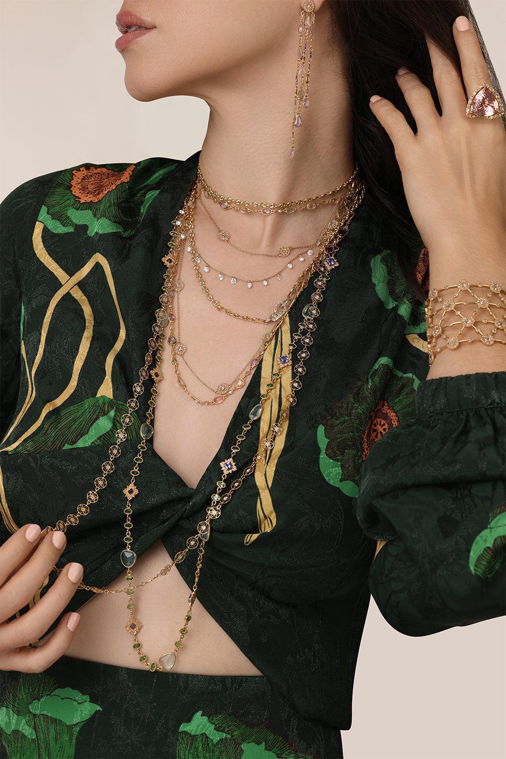 Opera Eternity Necklace-YELLOW GOLD-JEWELRYFINE JEWELNECKLACE O-COOMI