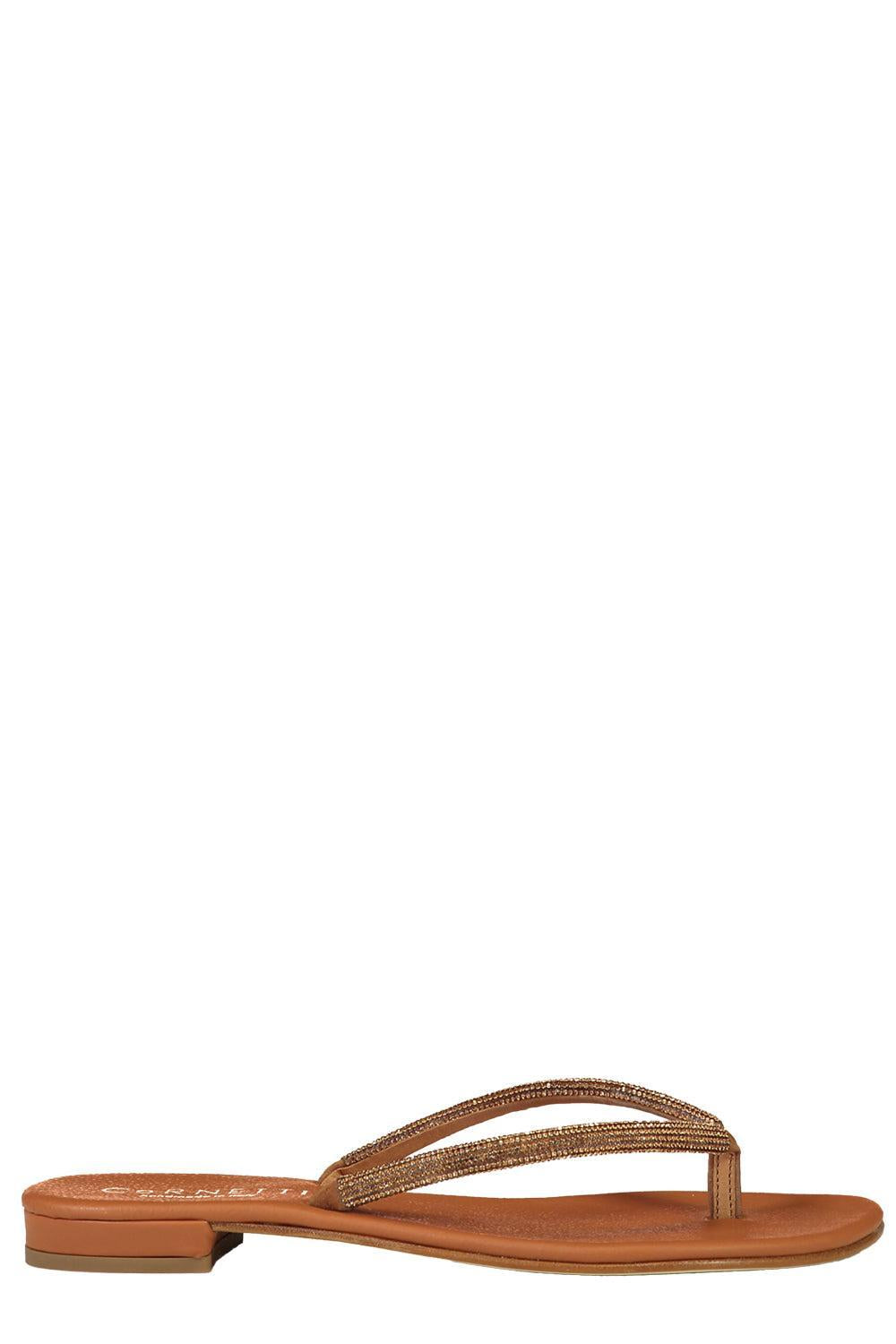 Pogliano Strappy Sandal-BROWN-36-SHOESANDAL-CORNETTI