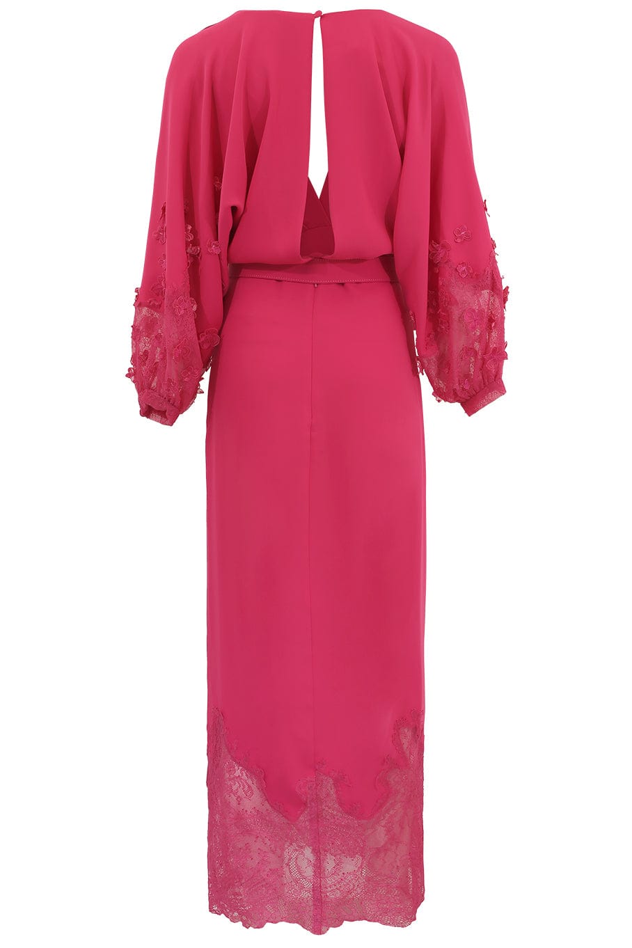 COSTARELLOS-Tira Crepe Blouson Dress-