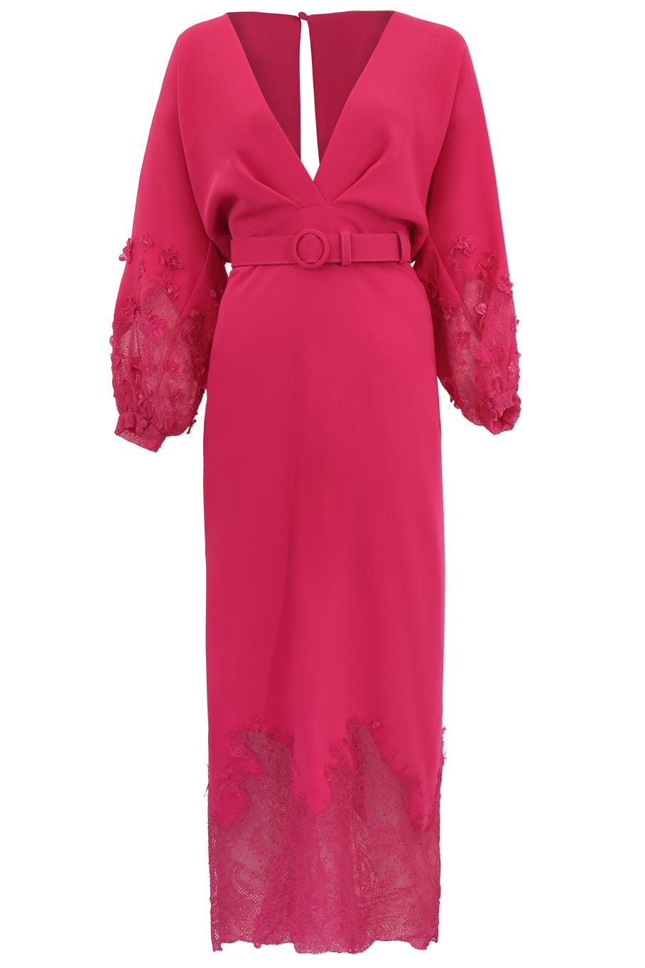 COSTARELLOS-Tira Crepe Blouson Dress-