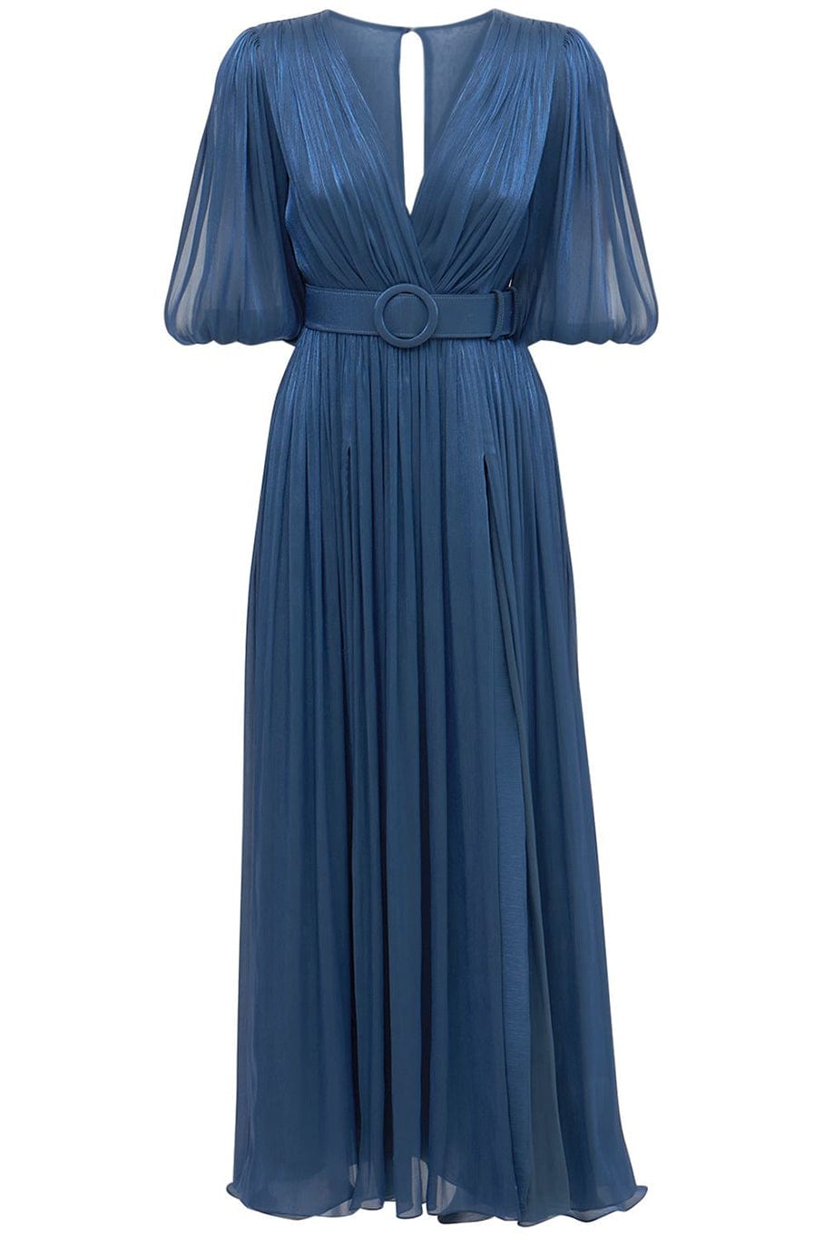 COSTARELLOS-Brennie Iridescent A Line Dress-