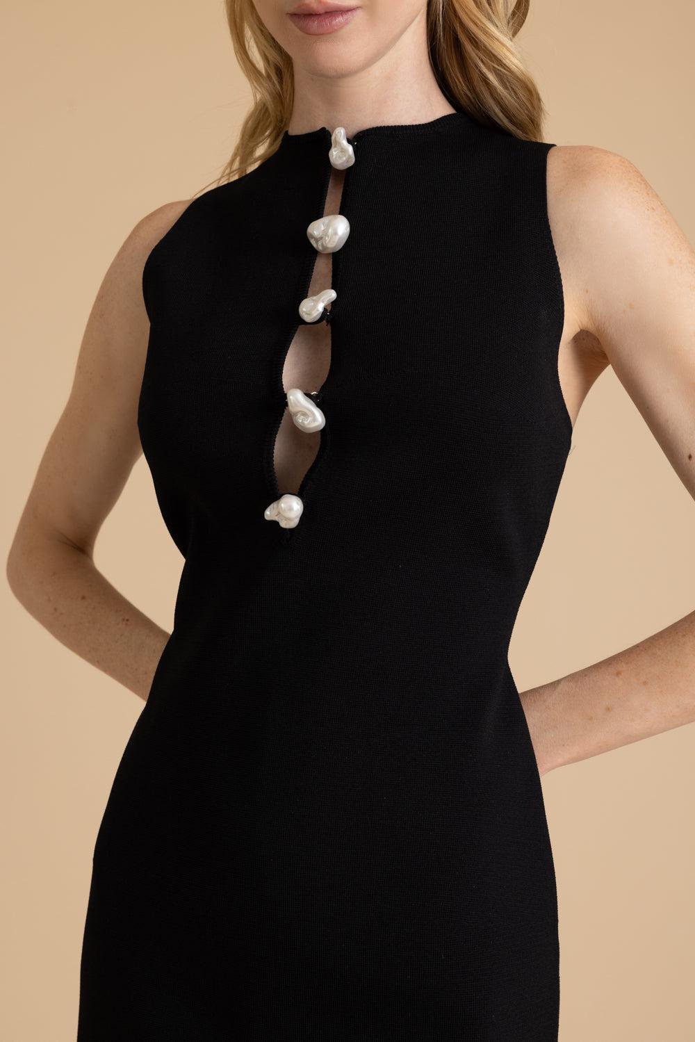 Doms Dress-BLACK-XS-CLOTHINGDRESSCASUAL-CULT GAIA