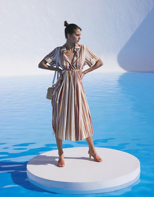 CULT GAIA-Jasper Watercolor Keegan Dress-