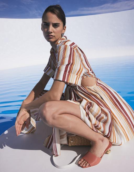 CULT GAIA-Jasper Watercolor Keegan Dress-