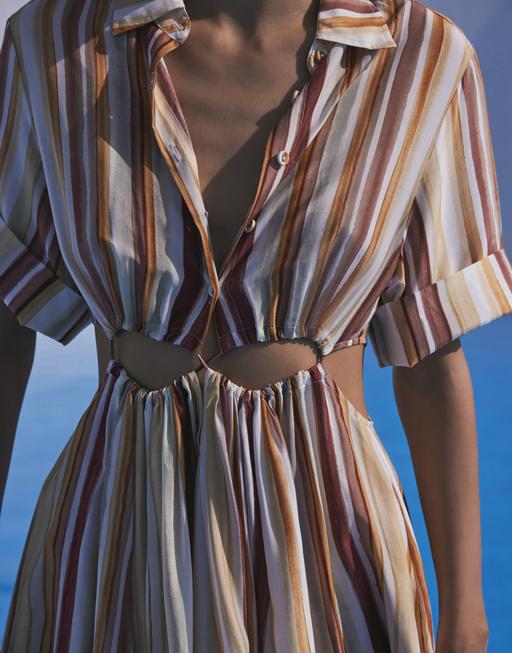 CULT GAIA-Jasper Watercolor Keegan Dress-