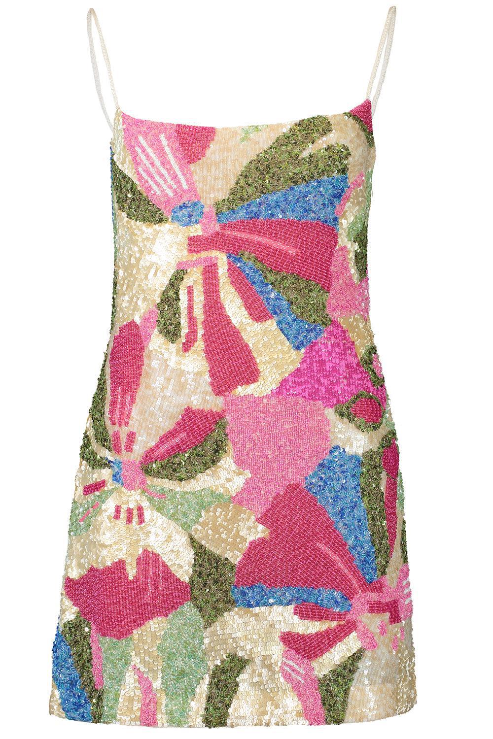 Bebe Dress-FLRLRSTT-XS-CLOTHINGDRESSCOCKTAIL-CULT GAIA