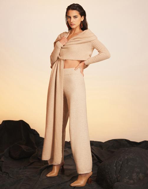 CULT GAIA-Izzie Long Sleeve Cardigan-