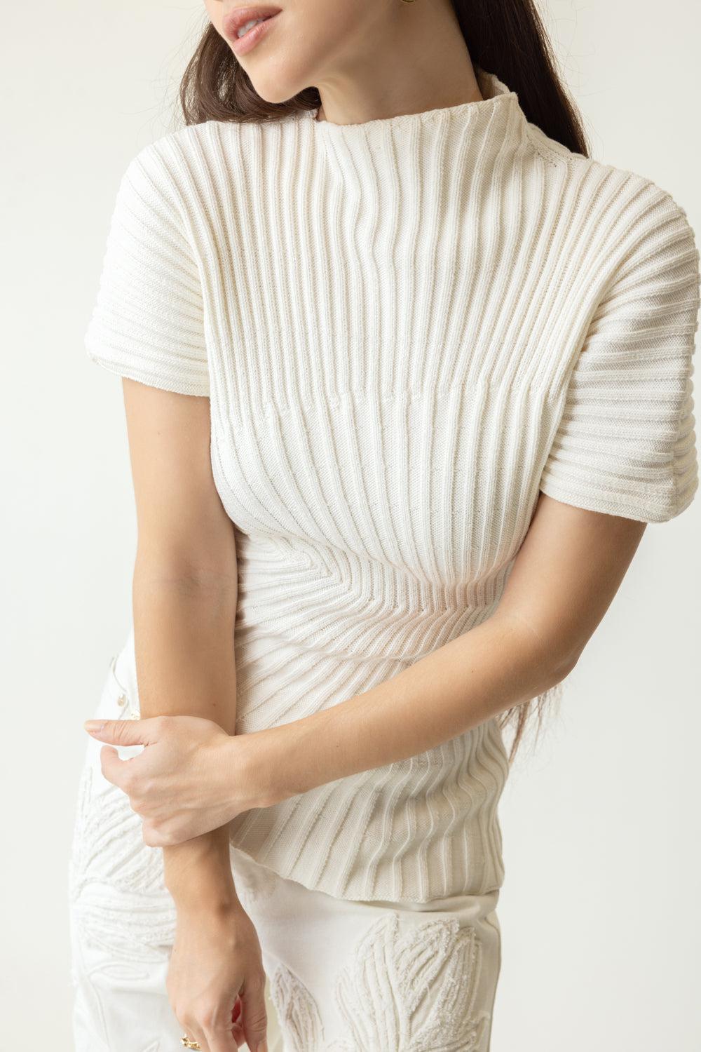 Annemie Top - Off White-OFF WHITE-XS-CLOTHINGTOPKNITS-CULT GAIA
