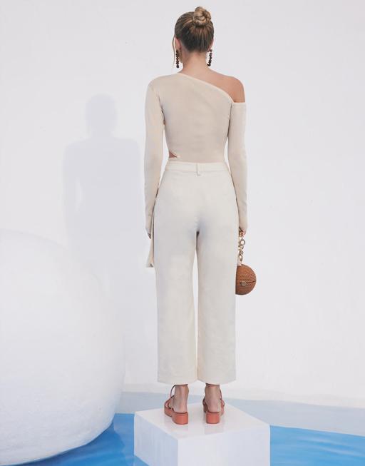 CULT GAIA-Sand Teri Knit Top-