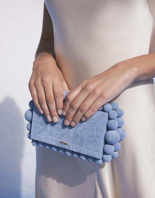 CULT GAIA-Maya Blue EOS Clutch-BLUE