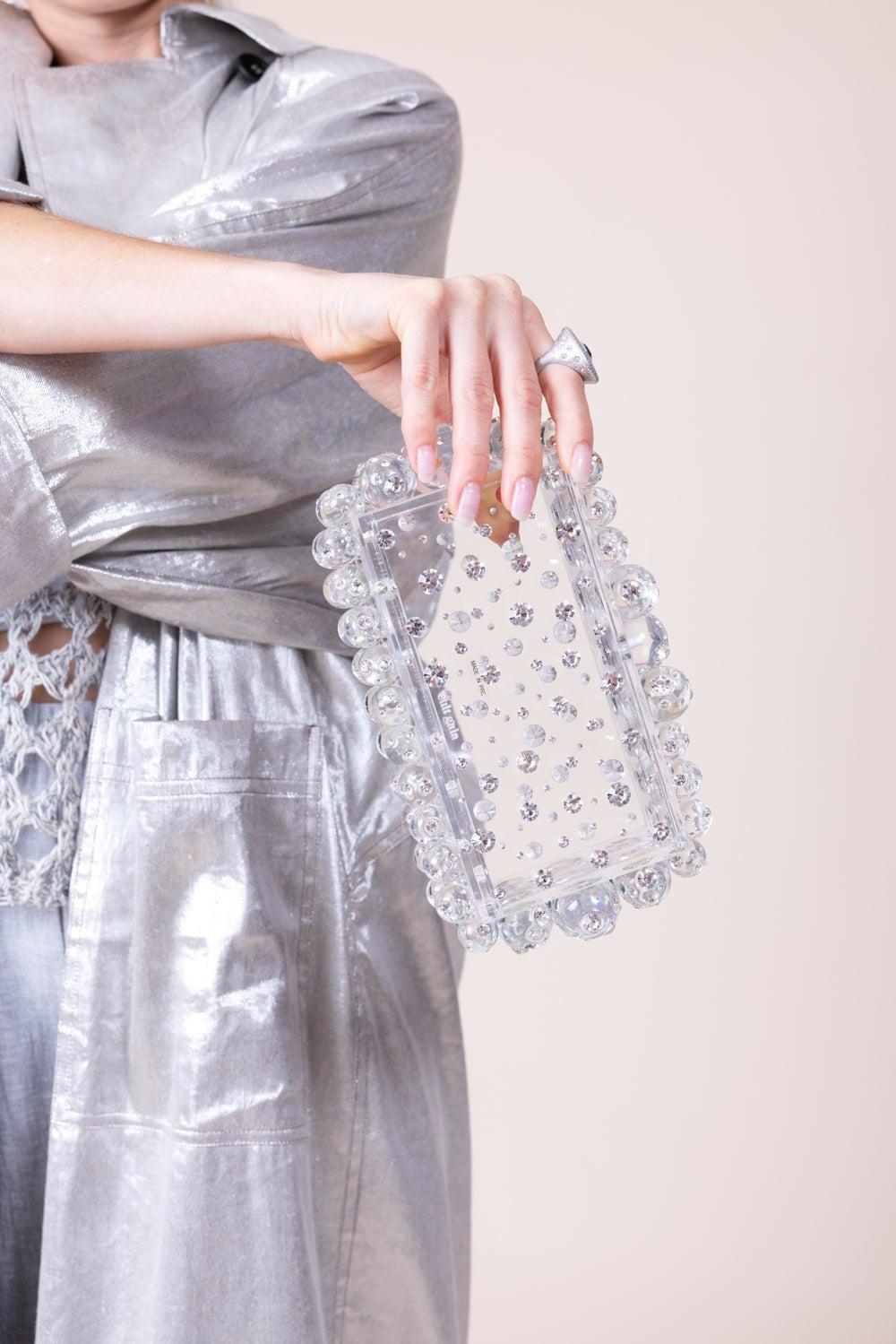 CULT GAIA-EOS Clutch - Clear Crystal-CLEAR/CL