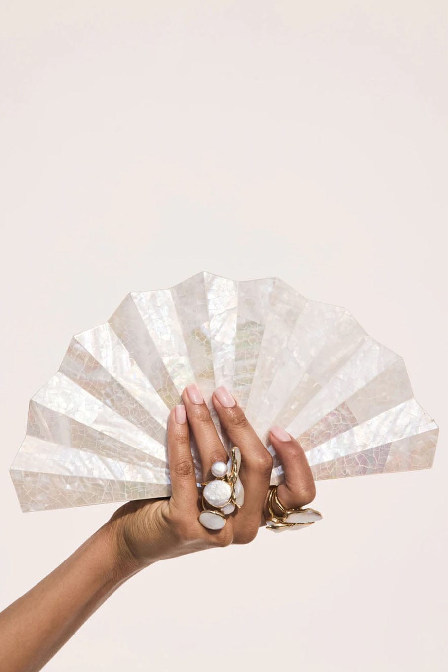 CULT GAIA-Esme Clutch-IVORY