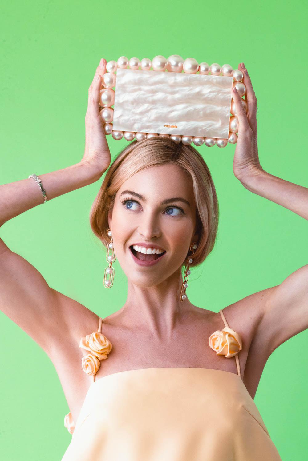 EOS Clutch - Ivory | CULT GAIA – Marissa Collections