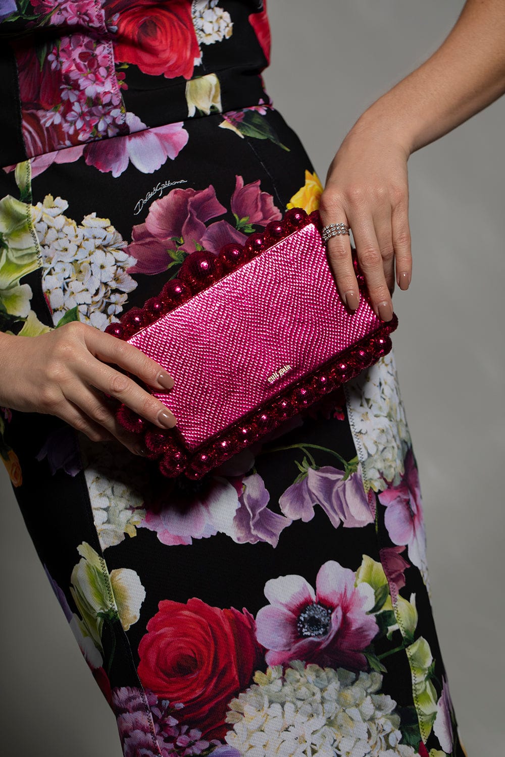 CULT GAIA-Eos Clutch - Pink-QJARROSE