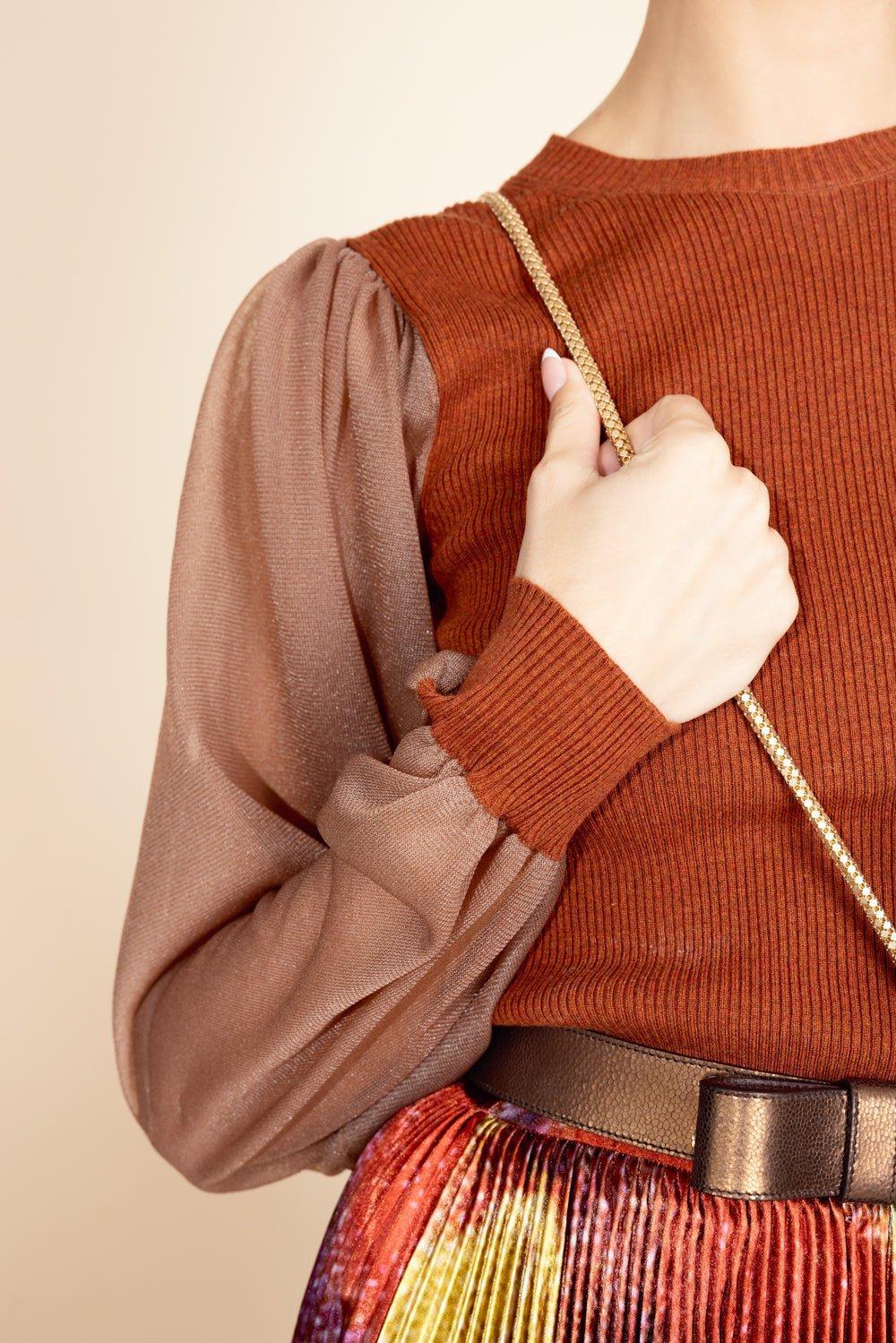 CULT GAIA-Maris Mini Crossbody - Brushed Brass-BRSHBRSS