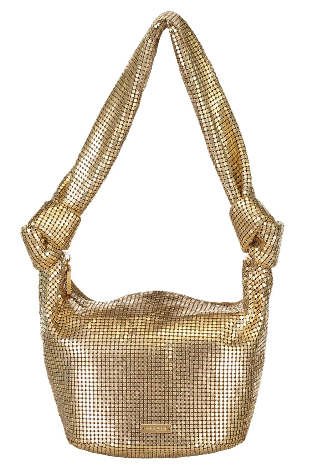 Gia Shoulder Bag - Brushed Brass HANDBAGSHOULDER CULT GAIA   