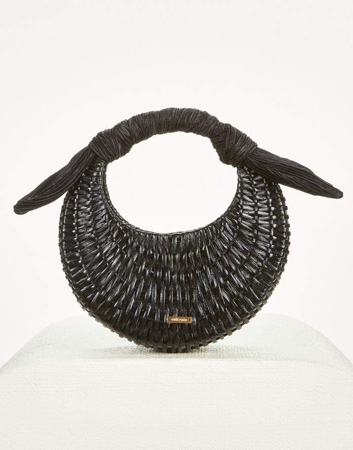 CULT GAIA-Taja Mini Top Handle Bag - Black-BLACK