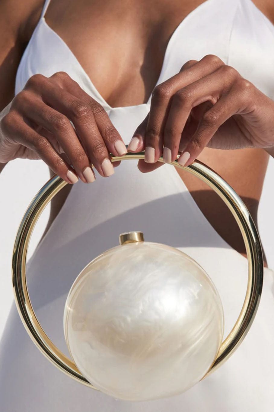 CULT GAIA-Mina Top Handle-IVORY