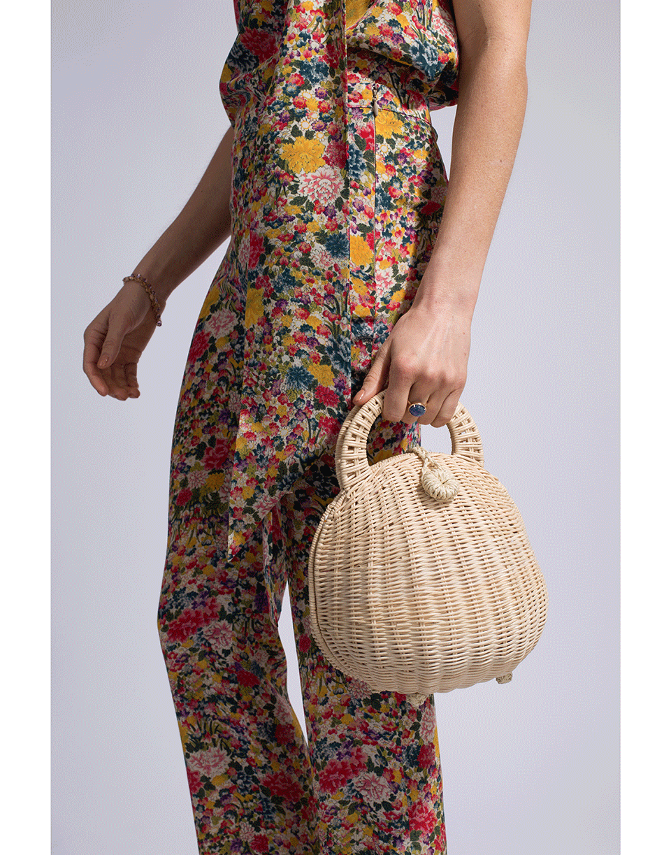 Millie Rattan Bag