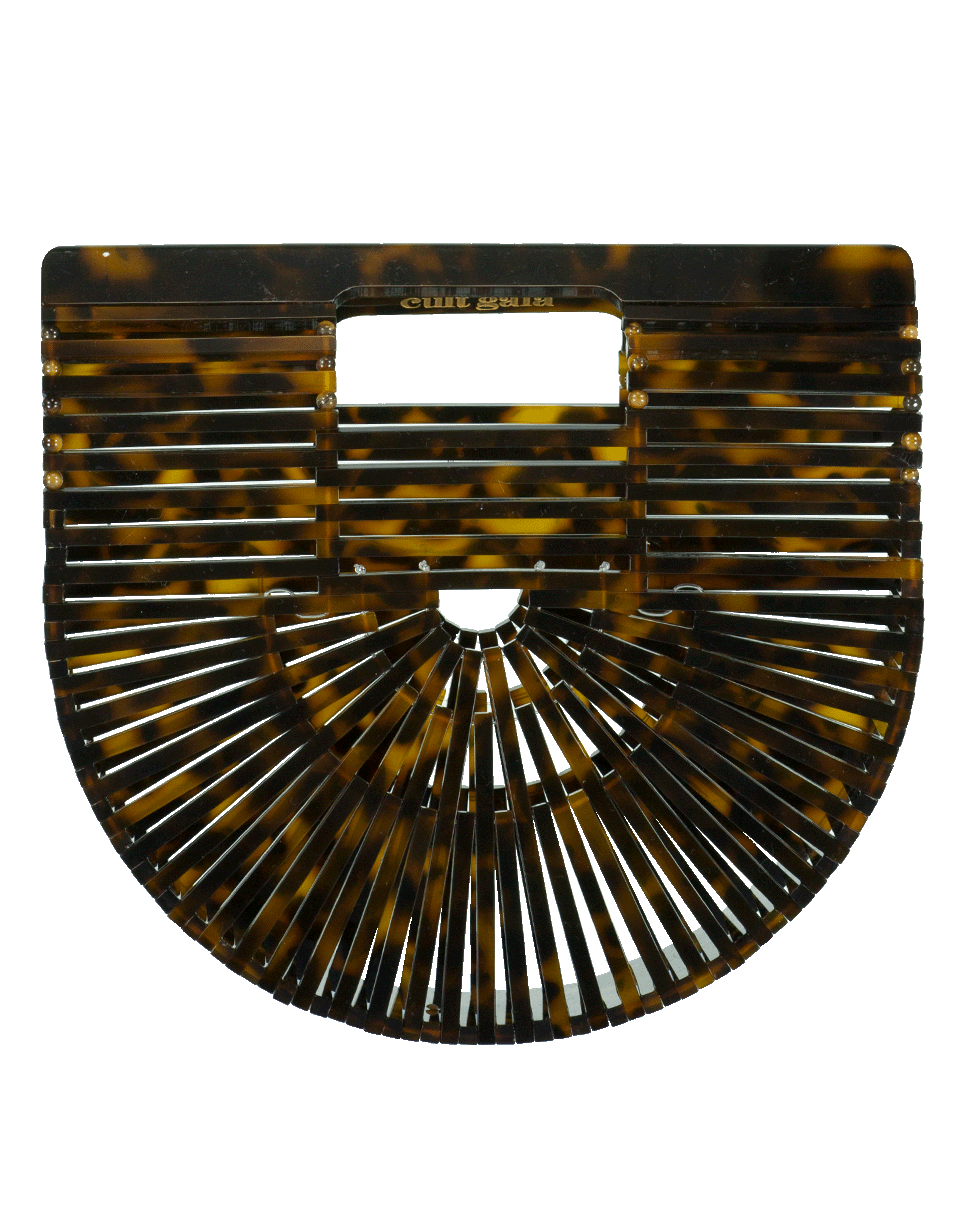 CULT GAIA-Acrylic Arc Mini Bag-TORT