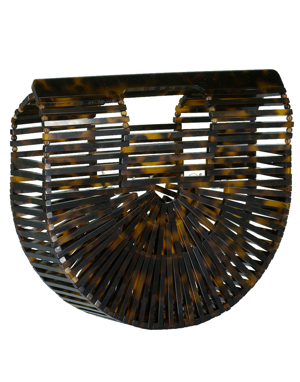 CULT GAIA-Acrylic Arc Mini Bag-TORT