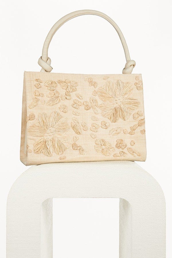 CULT GAIA-Bloom Tote-NATURAL