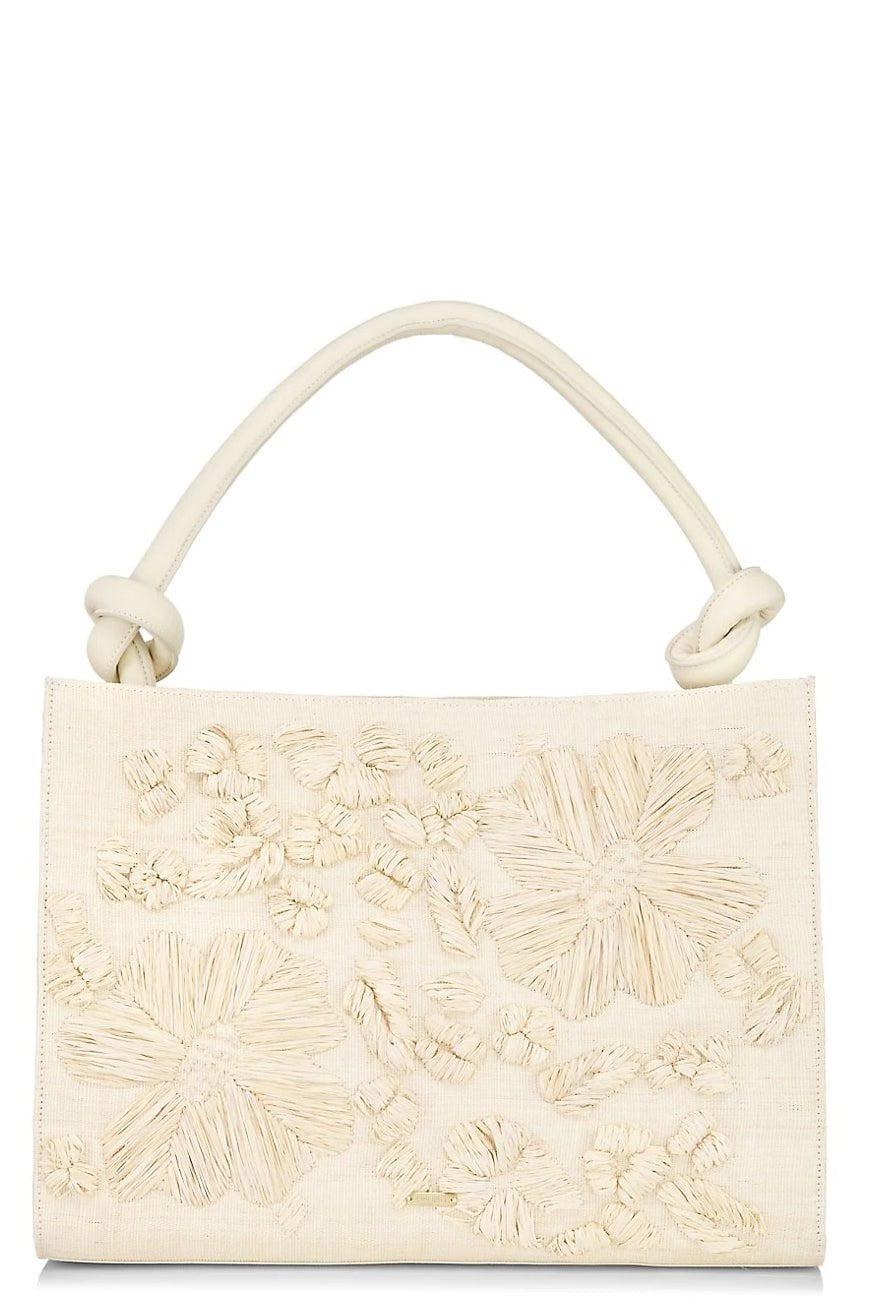 CULT GAIA-Bloom Tote-NATURAL
