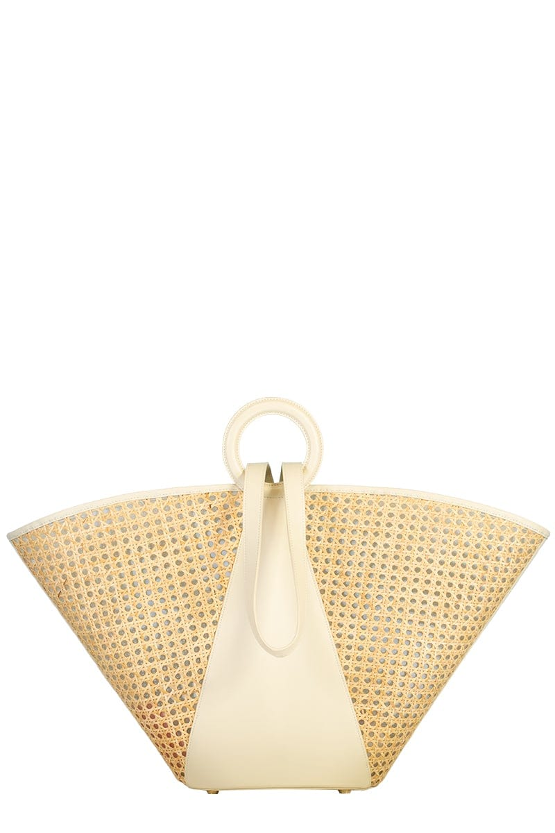 CULT GAIA-Roksana Large Tote-NATURAL