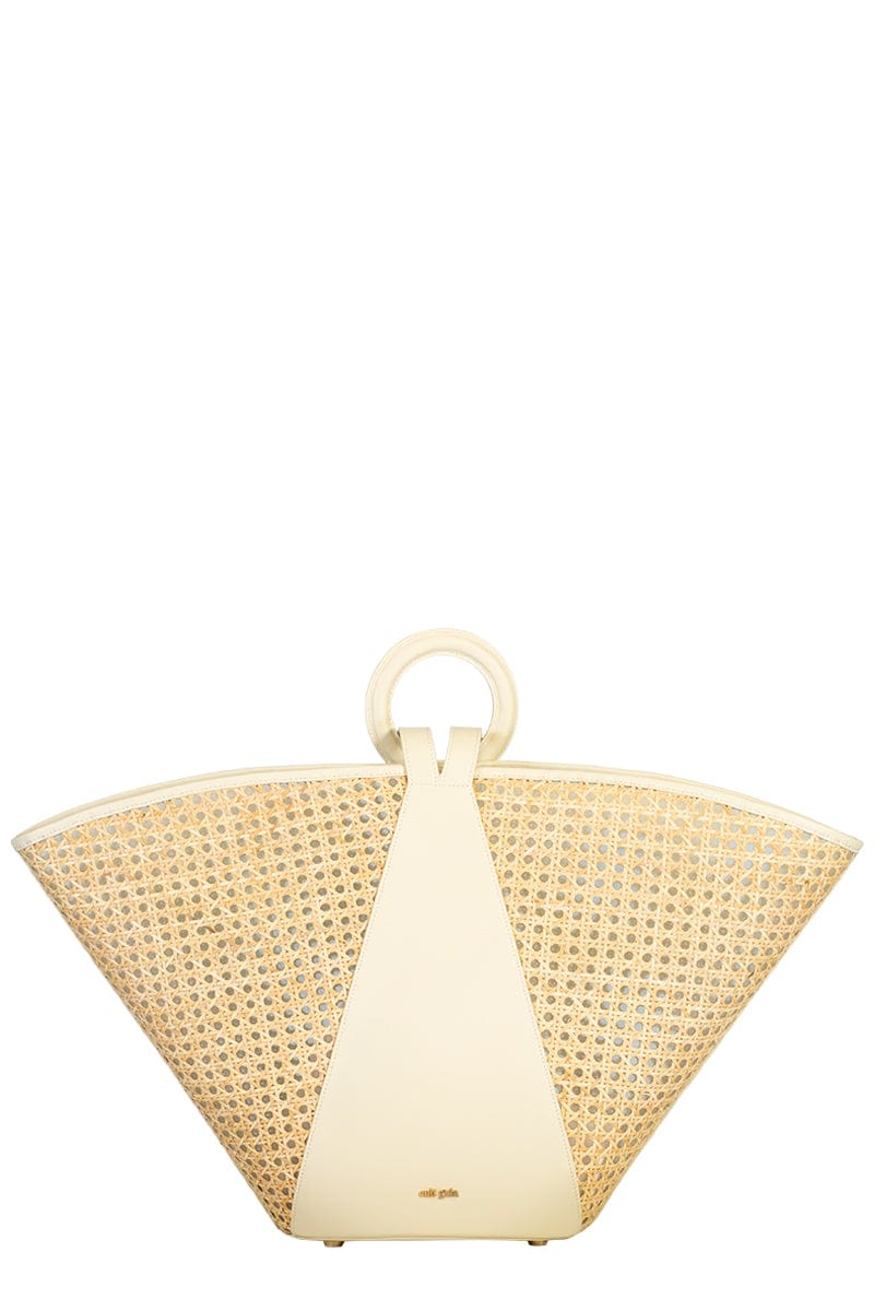 CULT GAIA-Roksana Large Tote-NATURAL