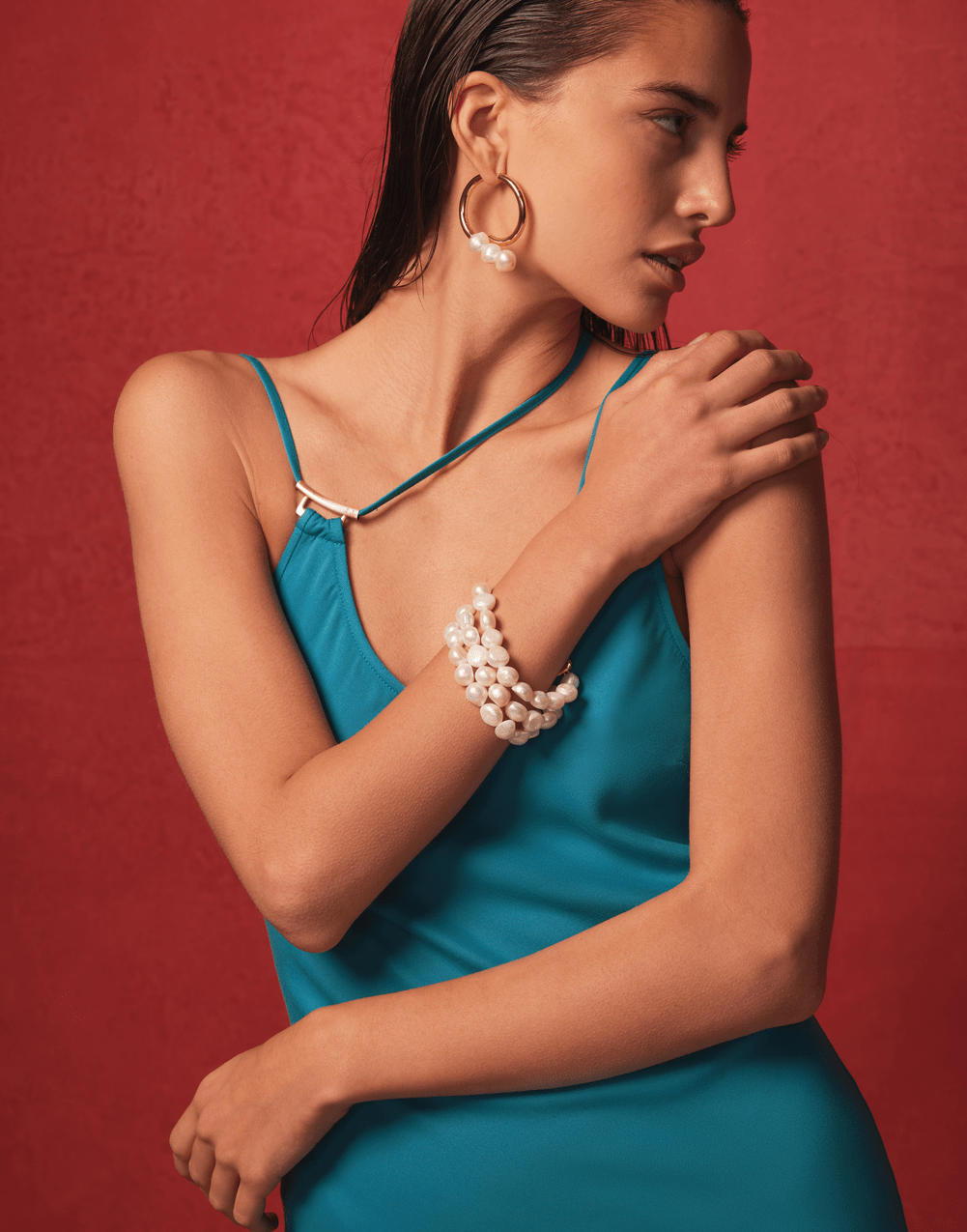 CULT GAIA-Nora Pearl Bracelet-PRL