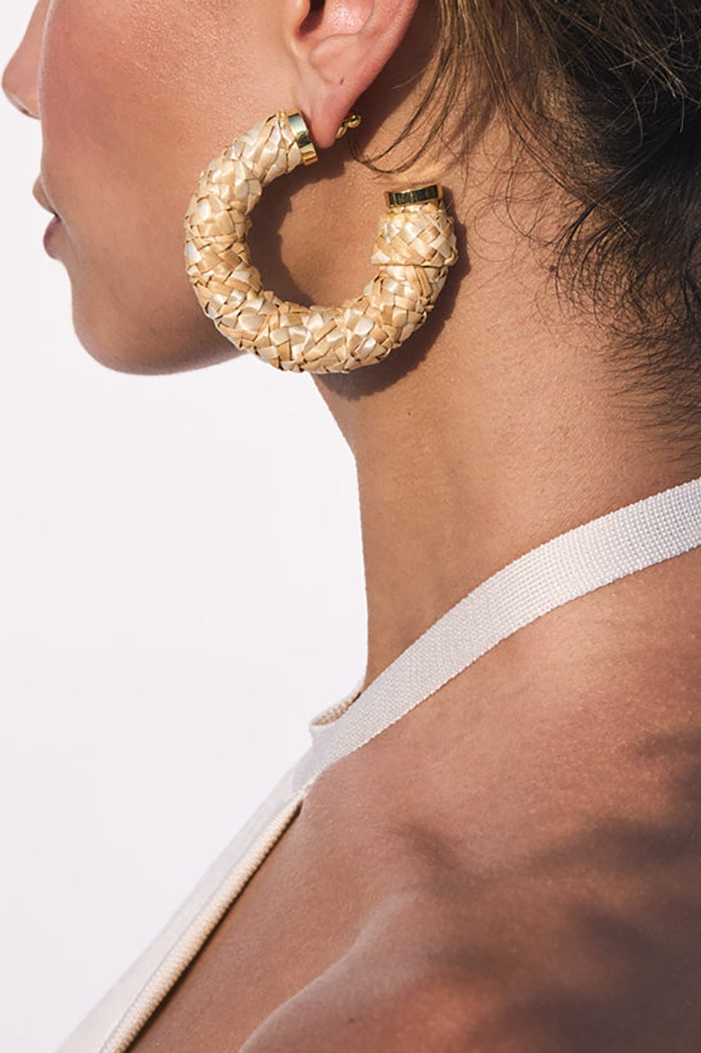 CULT GAIA-Valence Earring - Straw-NATURAL