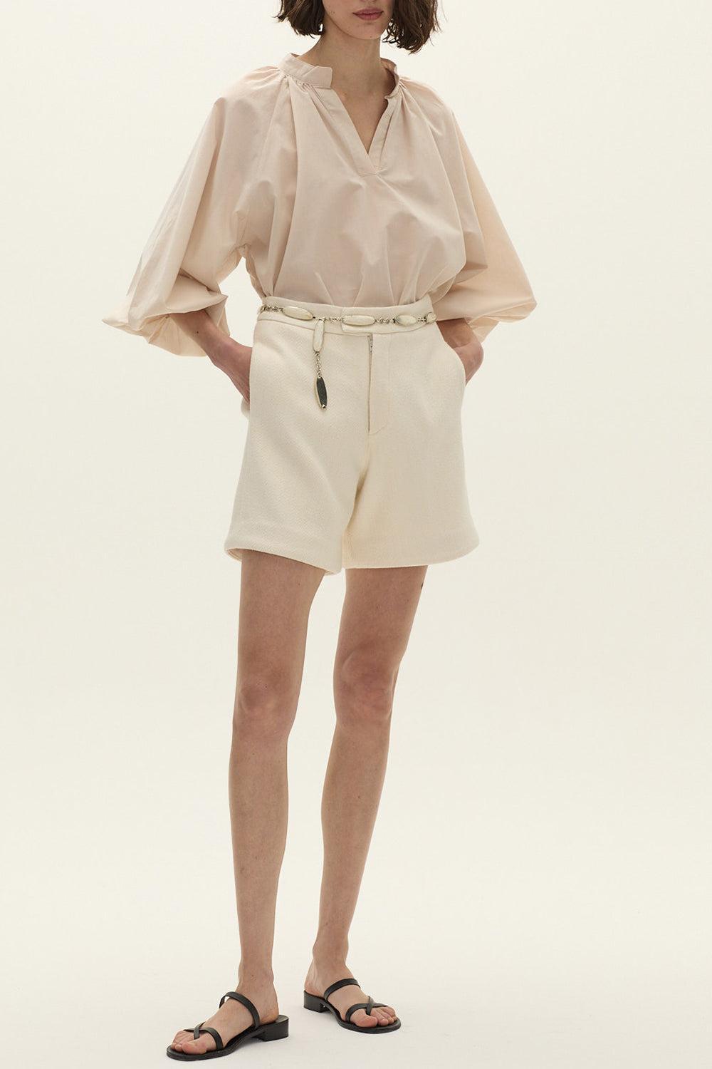 Lazo Short-CREAM-34-CLOTHINGPANTSHORT-CURATORIA