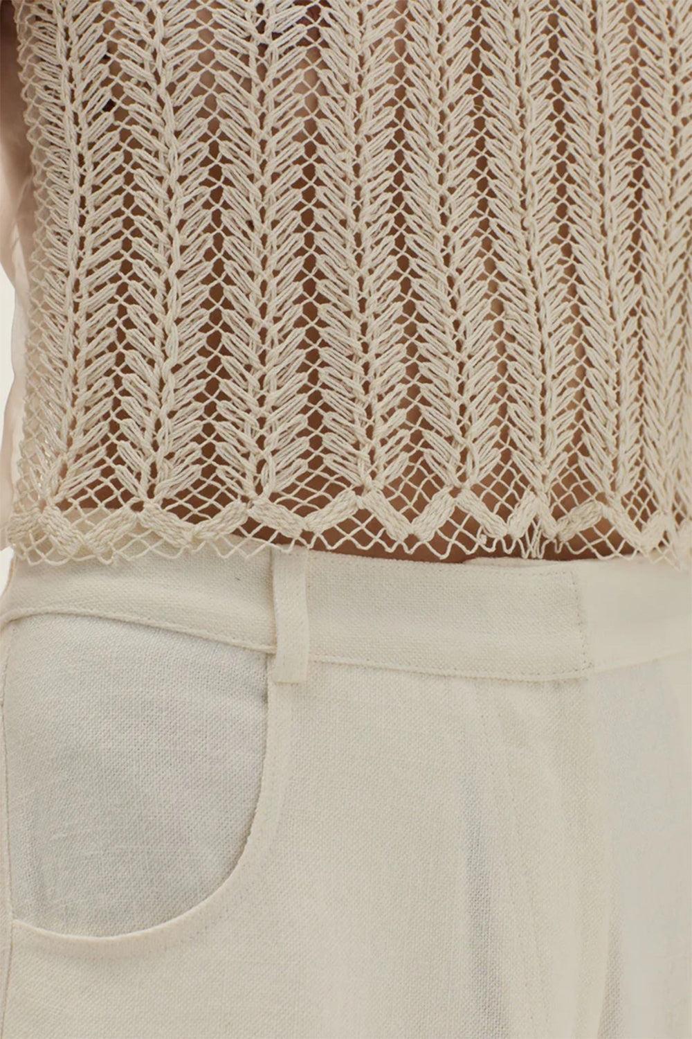 Yunga Top-CREAM-S-CLOTHINGTOPKNITS-CURATORIA