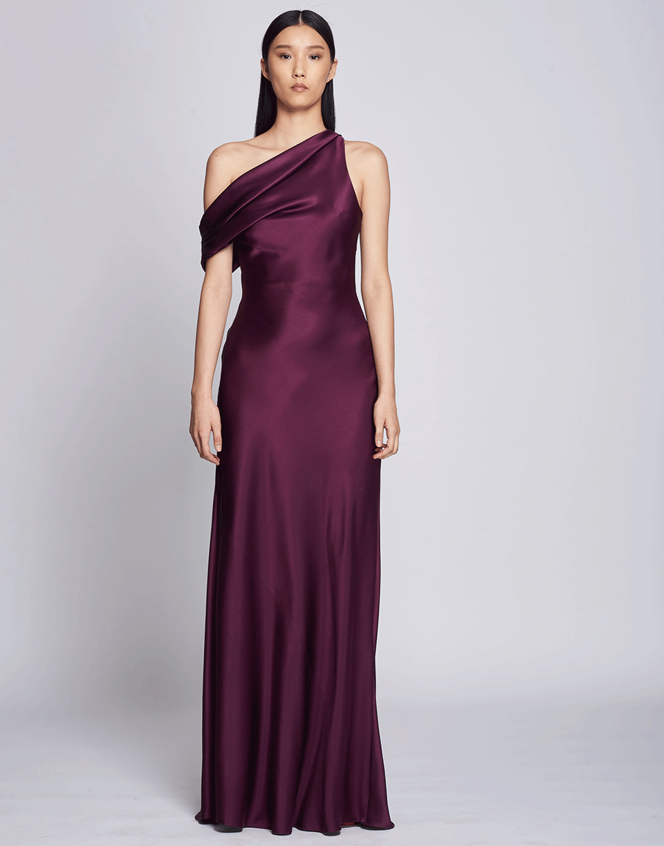 cushnie off the shoulder dress Off Shoulder Draped Grown