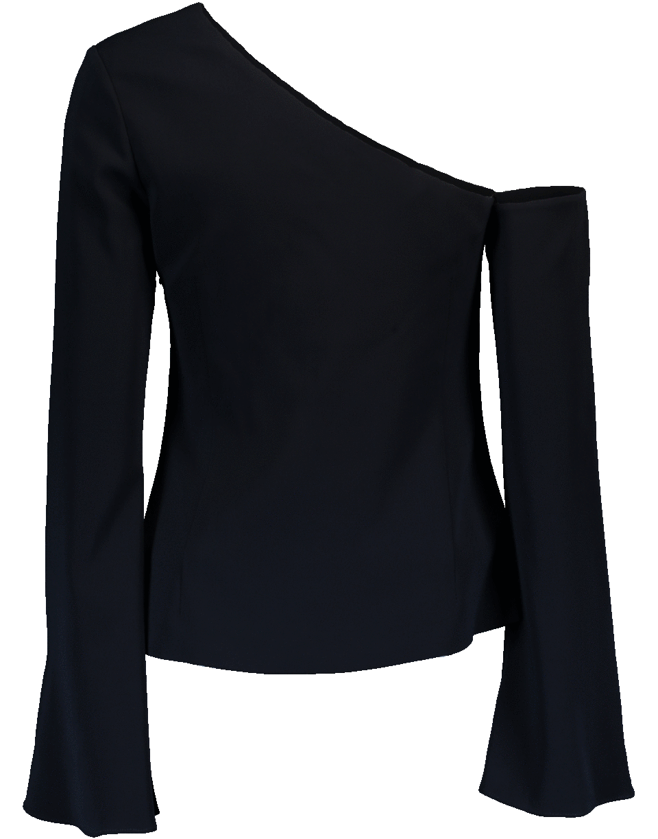 CUSHNIE-One Off Shoulder Top-