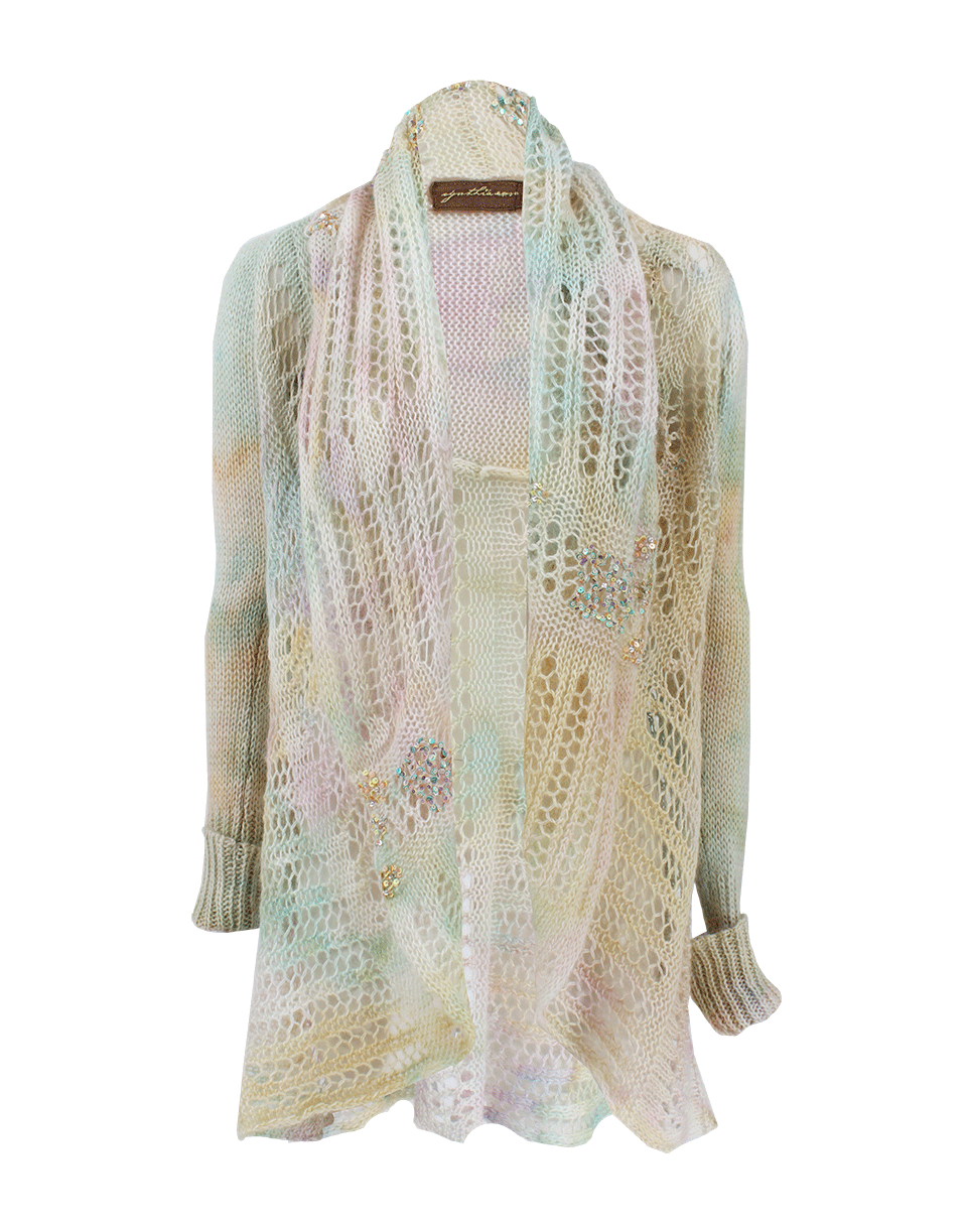 CYNTHIA ROSE-Jordan Artisan Beaded Sweater-AS SAM